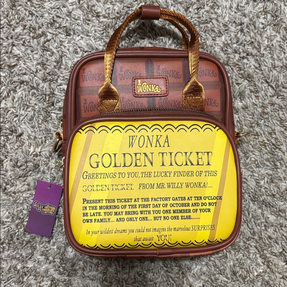 Willy Wonka Crossbody Bag - NWT SOLD OUT ONLINE - Picture 4 of 6